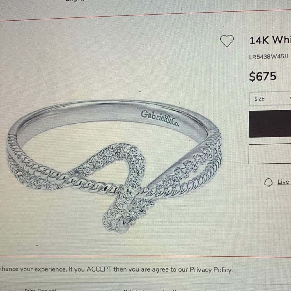 14kt Diamond Fashion Ring